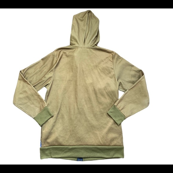 FORTNITE Dire Wolf Costume Zip Front Hoodie Olive Green Boys Large Age 10-12Y - Picture 6 of 11